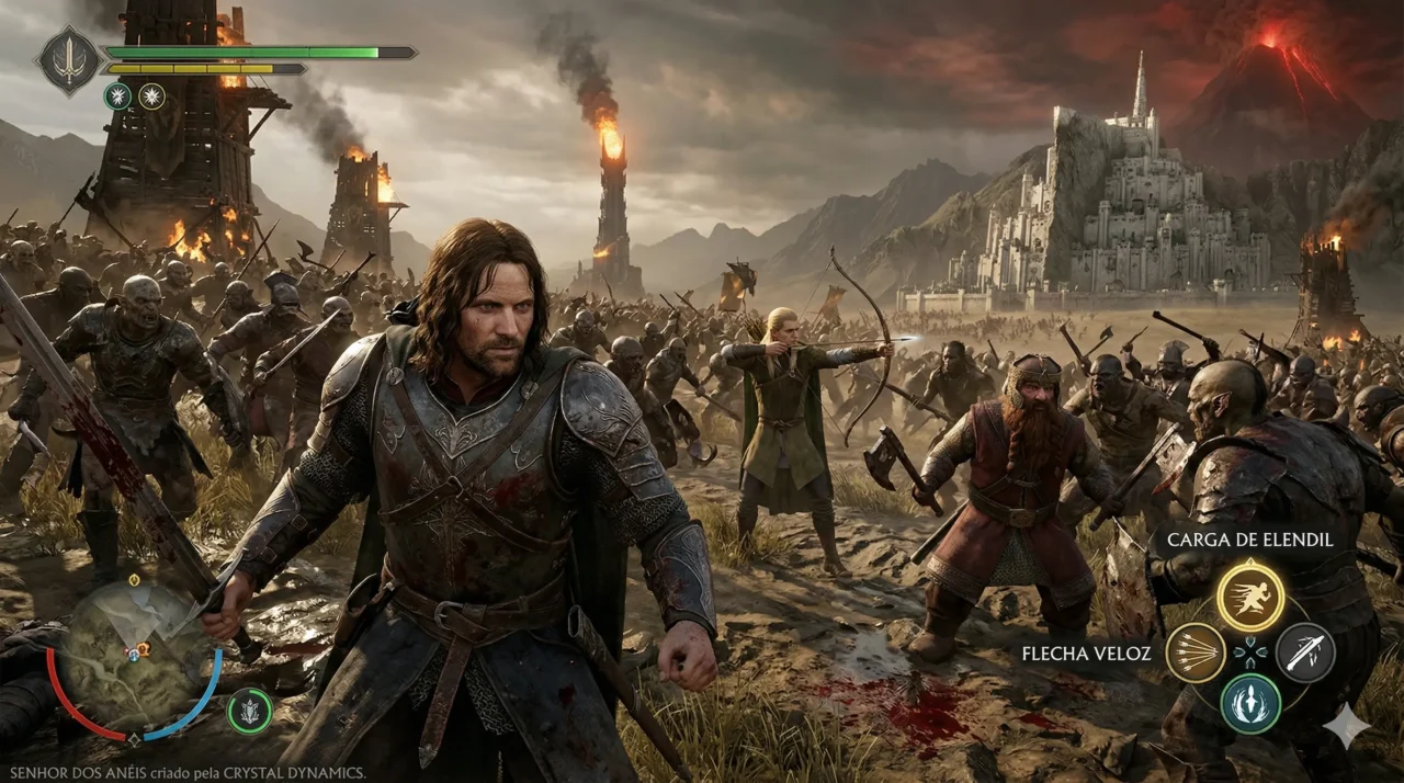 O-Senhor-dos-Anéis-criado-pela-Crystal-Dynamics-um-jogo-de-ultima-geração