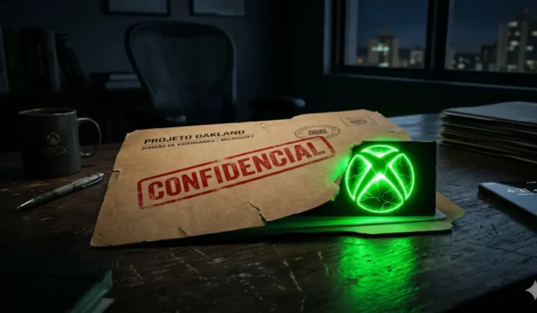 logotipo-xbox-verde-brilhando-pasta-confidencial-mesa-escuro