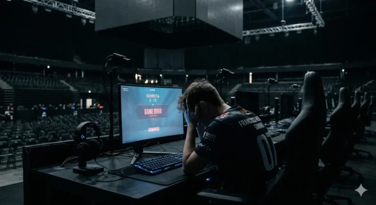 jogador-cabeca-baixa-computador-arena-escura-pressao-tristeza