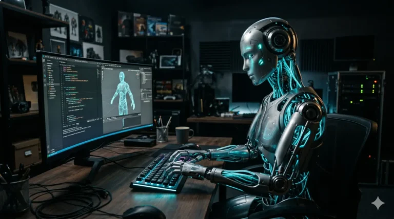 robo-inteligencia-artificial-programando-jogo-computador-estudio-secreto-1200px