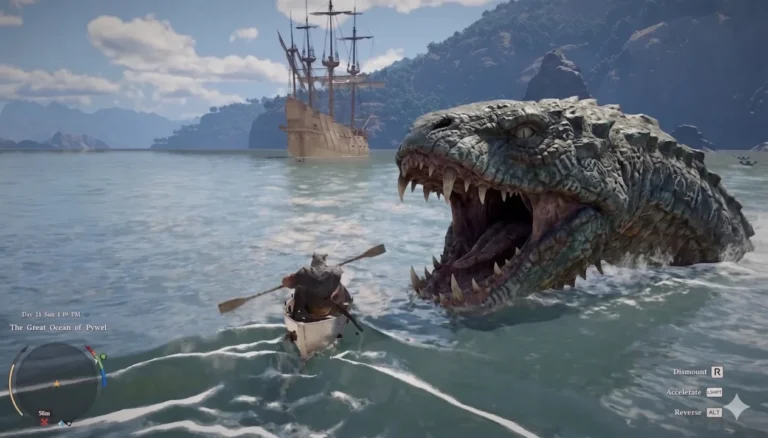 serpente-gigante-de-crimson-desert-prestes-a-atacar