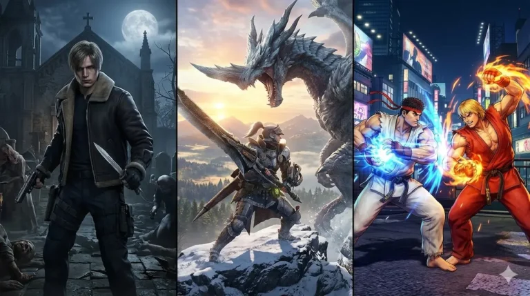 capcom-sucesso-resident-evil-monster-hunter